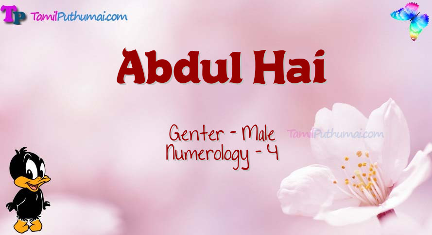 Abdul Hai-babyname-meaning